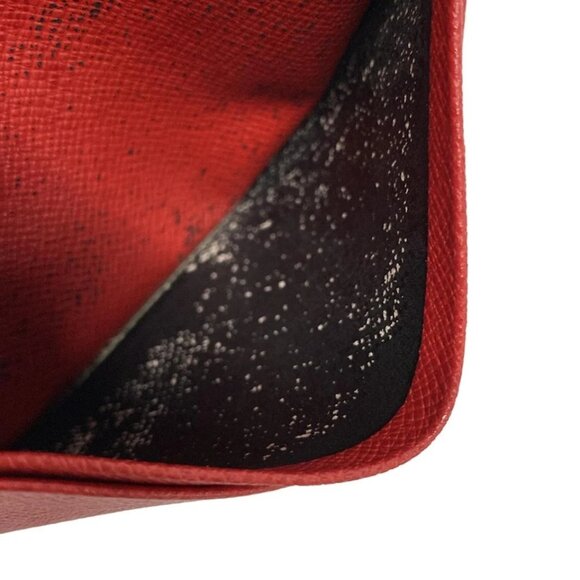 LOUIS VUITTON Organizer de Poshe Rouge Epi - Card Case 182-062725 - Picture 10 of 11